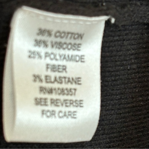 dh New York x Anthropology M NWT Black Crop Sweater Jacket - Picture 5 of 10